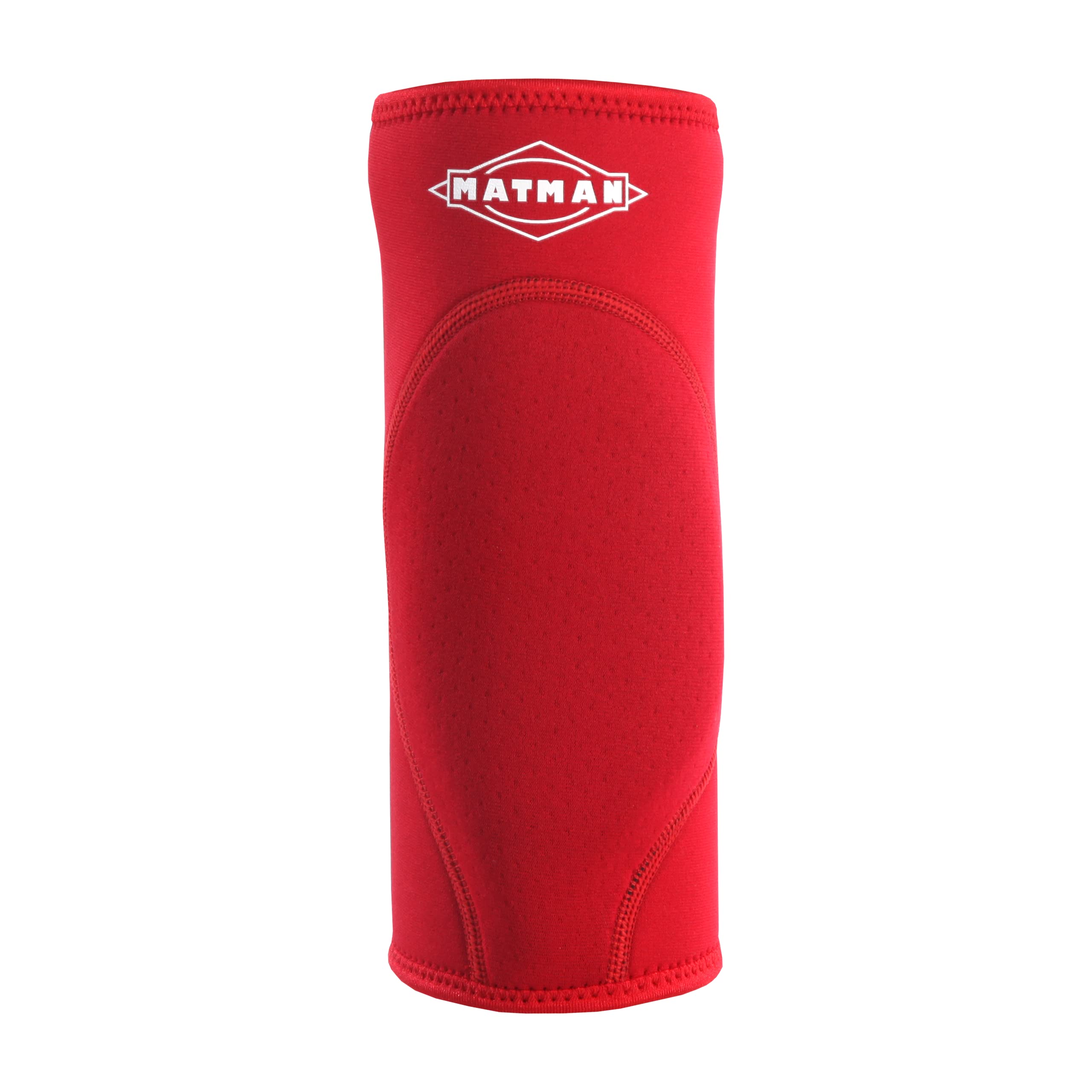 Matman Wrestling Knee Pad Knee Sleeve Adult Neoprene Air Weightlifting (Red, X-Small)