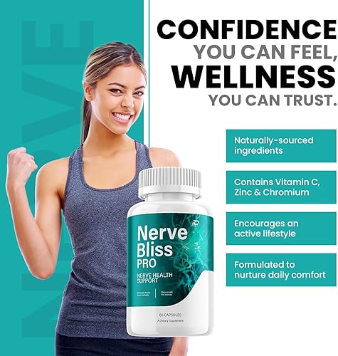 Miniatura 5 de Nerve Bliss Pro Cápsulas  Suplemento avanzado NerveBliss Pro, fórmula totalmente natural para mantener niveles saludables, NerveBlissPro máxima