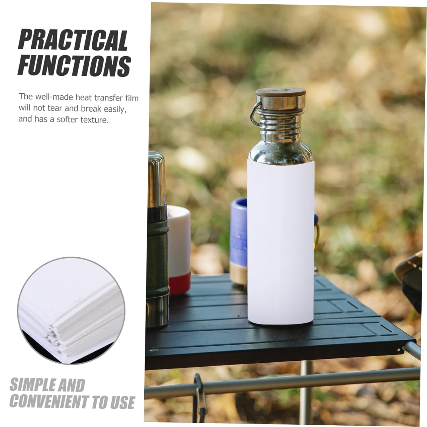 Veemoon Cup Shrink Film Pcs Sublimation Tumblers Oz Heat Shrink Wrap Winding Film