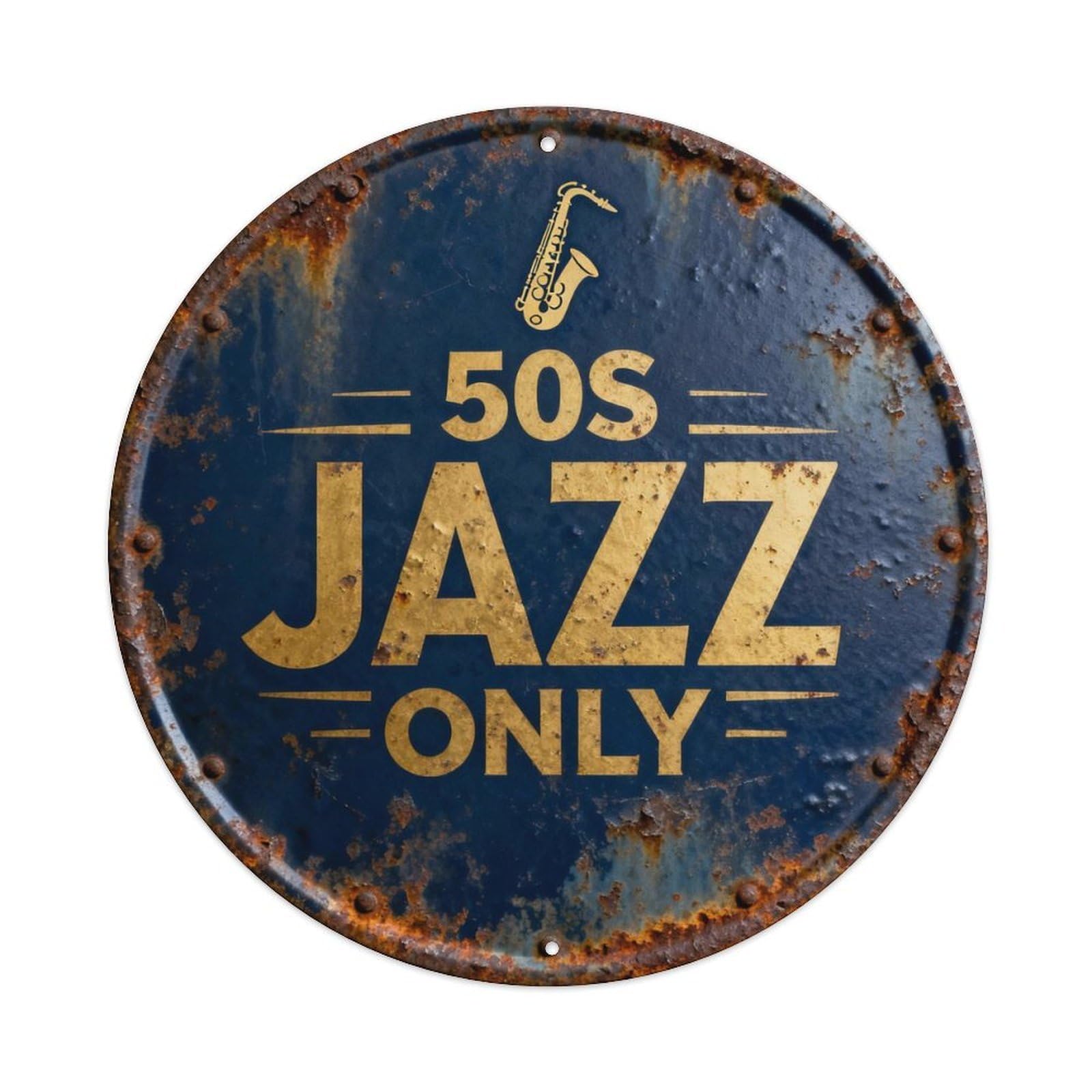 50S JAZZ ONLY Metal Tin Sign Plaque