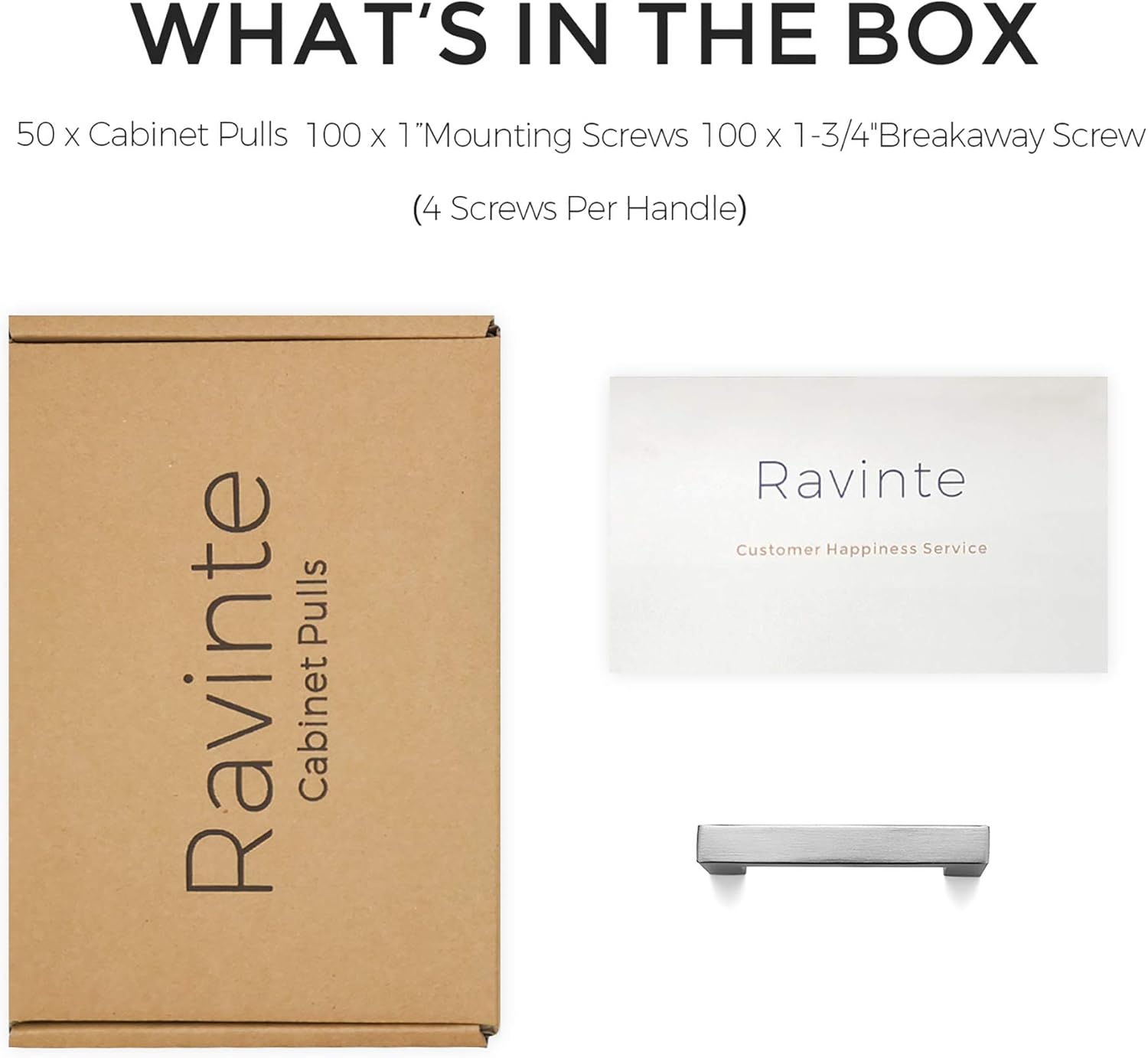 🔥 Crazy Deals Ravinte 50 Pack 3 Inch Kitchen Square Cabinet Handles Satin Nickel Cabinet Pulls Brushed Nickel Drawer Pulls Kitchen Cabinet Hardware Kitchen Handles for Cabinets Cupboard Handles Drawer Handles Black Friday Clearance Ravinte 50 Pack 3 Inch Kitchen Square Cabinet Handles Satin Nickel Cabinet Pulls Brushed Nickel Drawer Pulls Kitchen Cabinet Hardware Kitchen Handles for Cabinets Cupboard Handles Drawer Handles