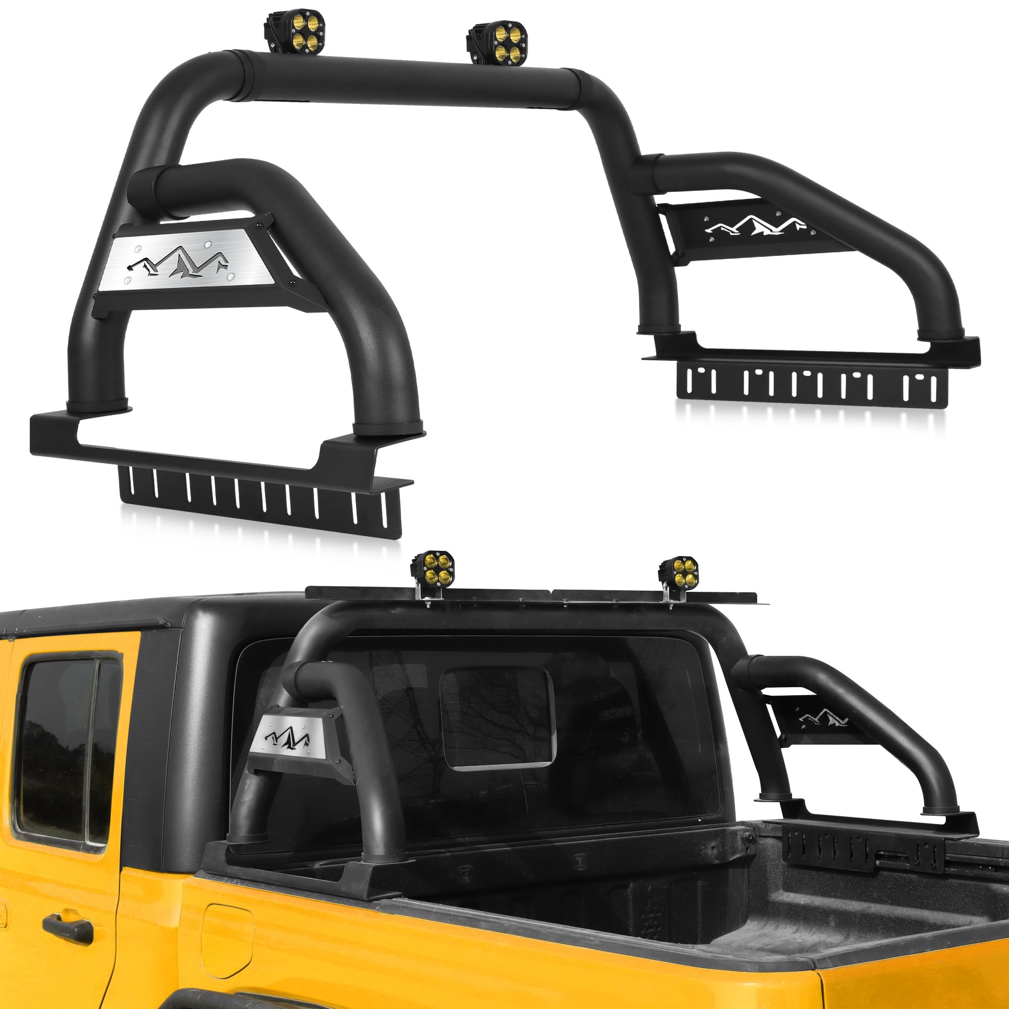 MONOKING Full Size Roll Bar for Truck Retractable Tonneau Cover