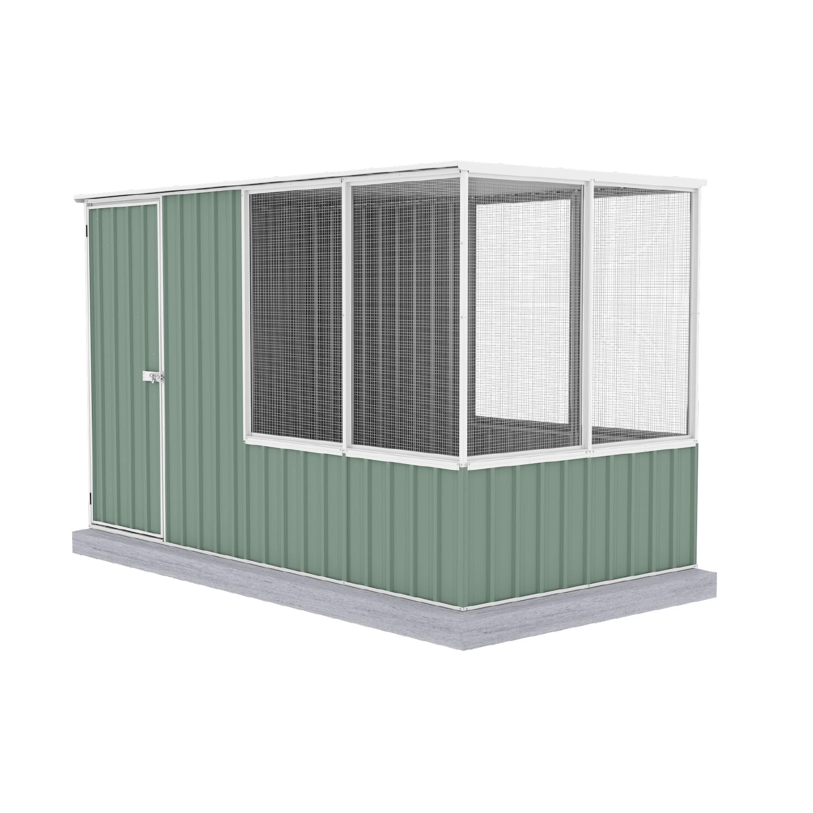 PEA15301FKFD-PTX Chicken-coops, Eucalypt Green