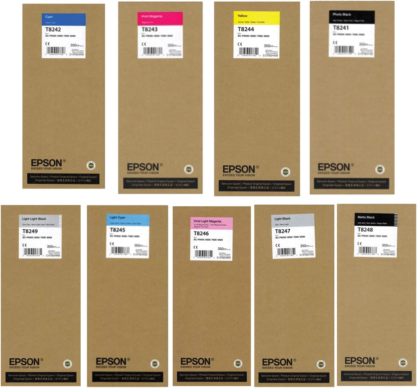 epson surecolor p9000 ink