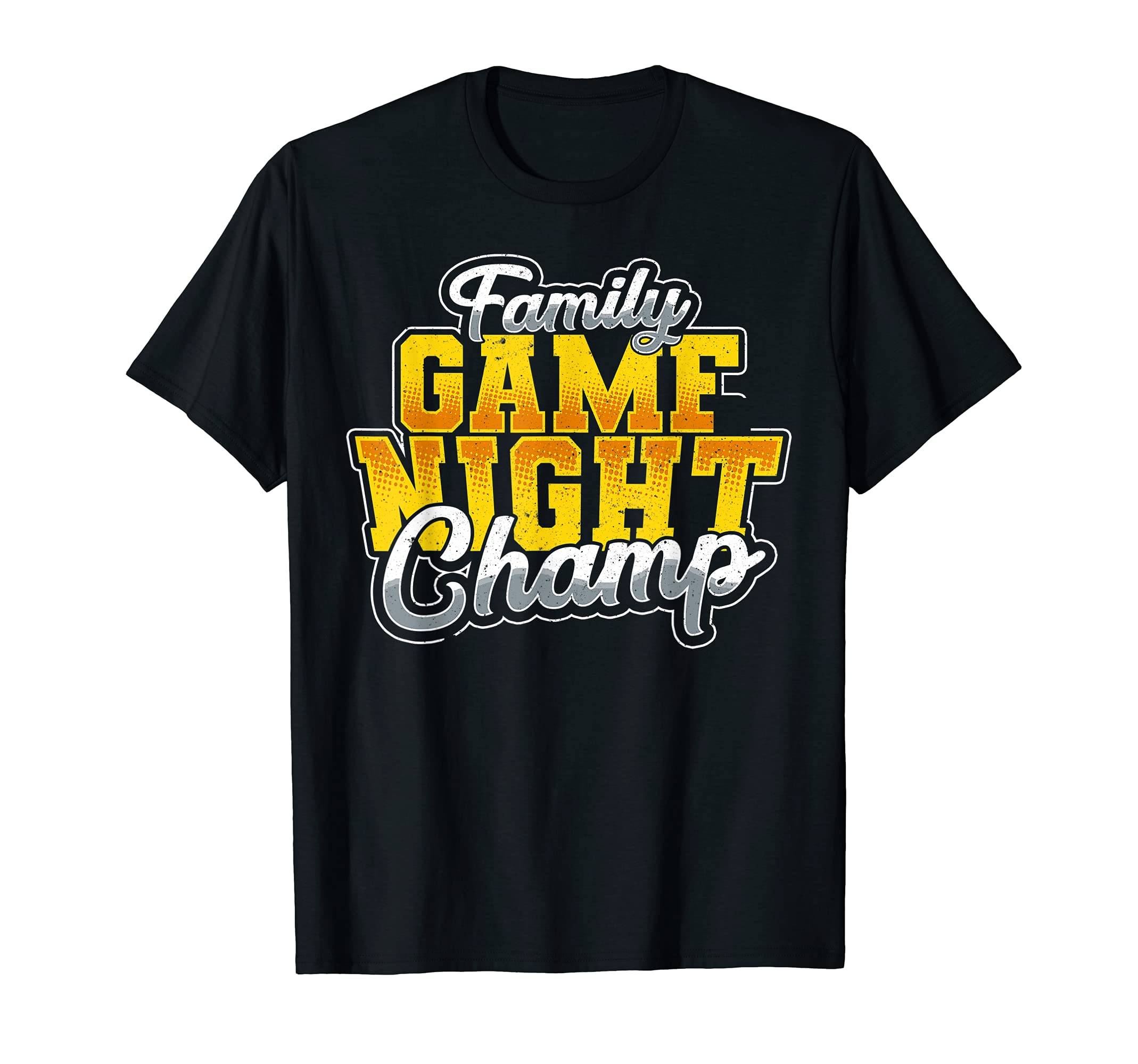 Board Game Lover GiftsFunny Family Game Night Champ T-Shirt