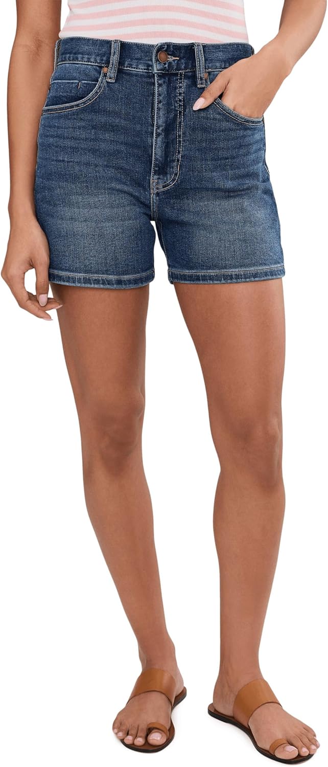 Liverpool Los Angeles 4.5" High-Rise Heritage Denim Shorts