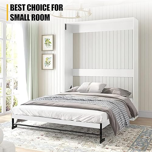 Miniatura 2 de Murphy - Kit de herrajes para cama con resorte de gas de lujo de dos etapas, sin esfuerzo para tirar hacia abajo y plegar hacia atrás, buen diseño