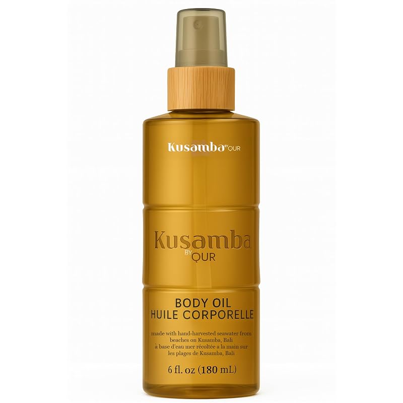 QUR SeaFoam Óleo Corporal em Spray com Jasmim, 180 mL