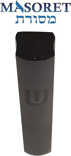 Miniatura 7 de 3 piezas de aluminio puerta Mezuzah casos: perfil especial, sin agujeros, 3-Inch 2.8 in hebreo pergamino pergamino titular cajas