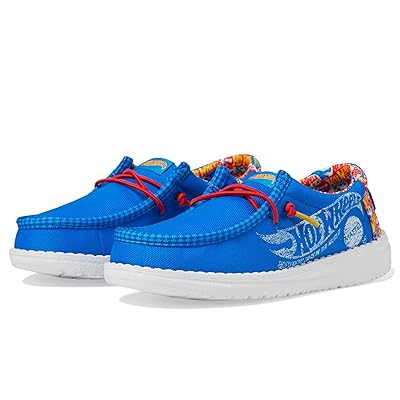 Hey Dude Kids Wally Hot Wheels Boys Shoes Blue/Multi