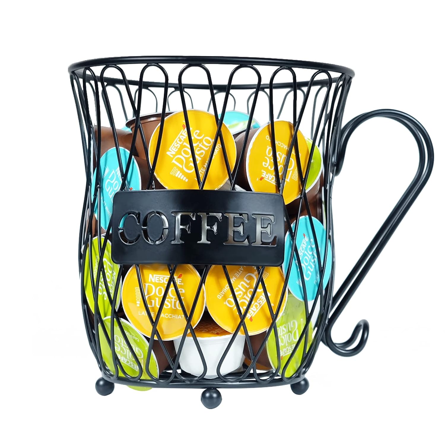 K Cup Holder Coffee Pod Holder, Kcup Organizer Coffee & Espresso Pod