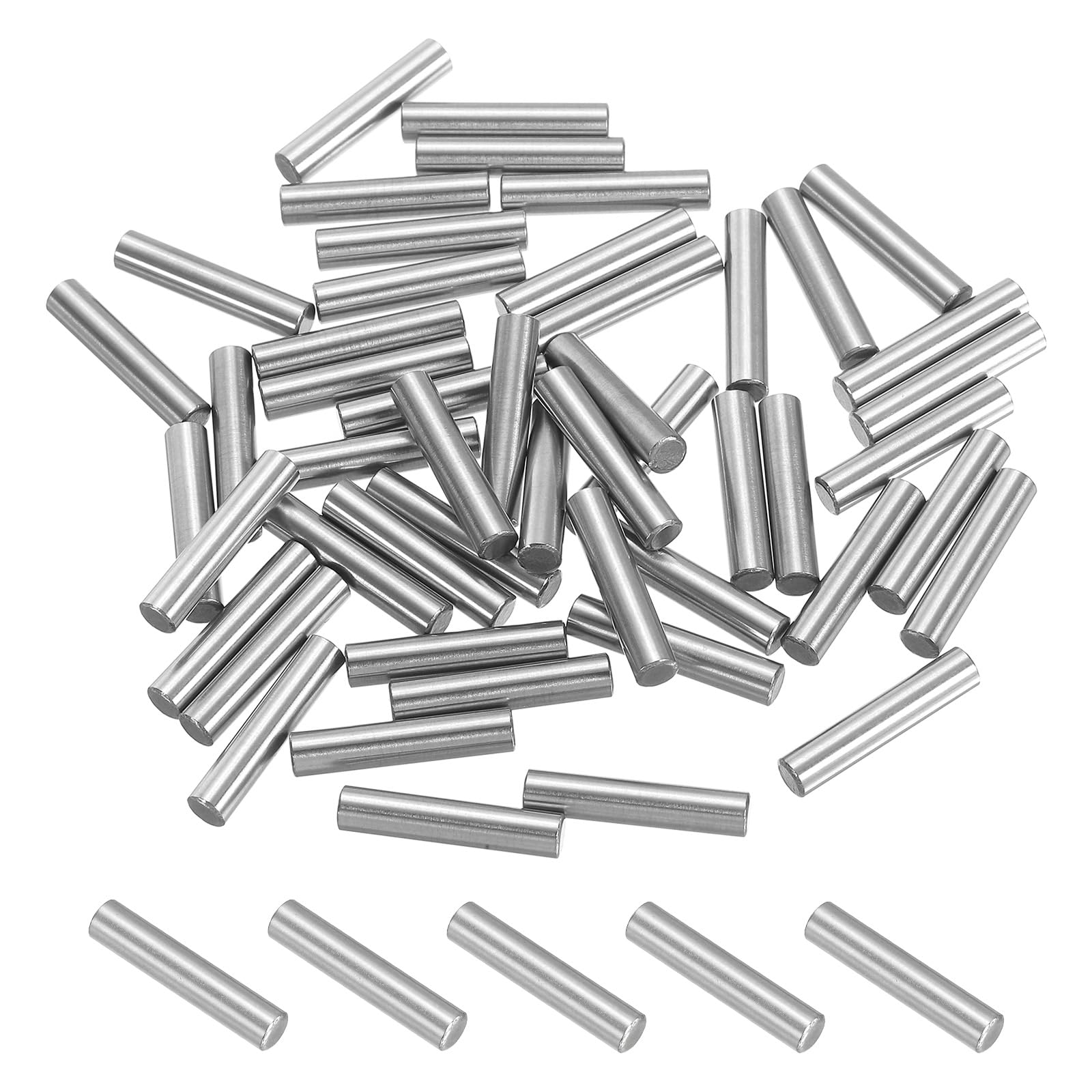 PATIKIL Metal Dowel Pins 4x20 mm