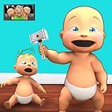 Real Baby Gangster Crime City Town Fighting 3D