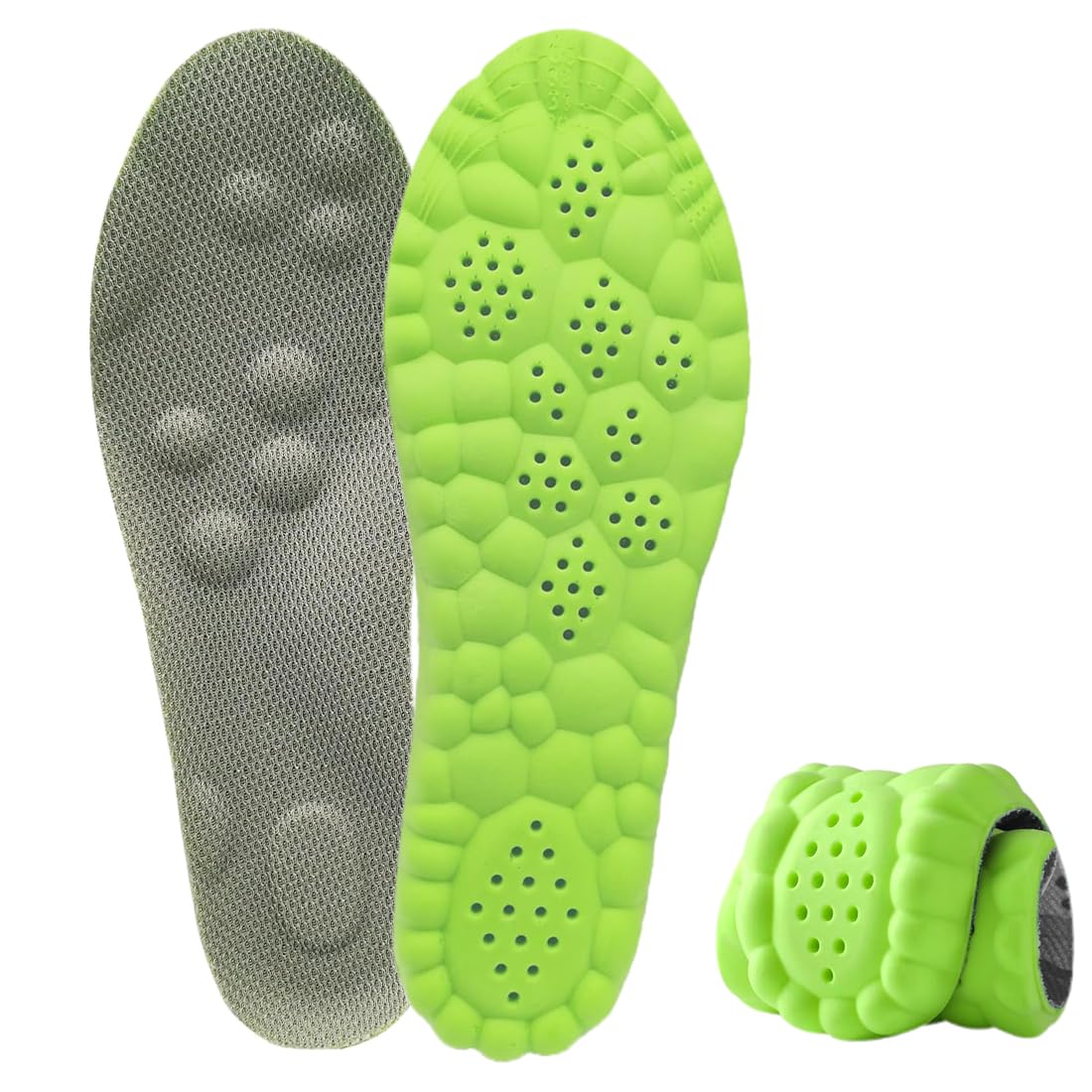 Plantillas Memory Foam para Deporte, Trabajo y Uso Diario Plantillas Fascitis Plantar Plantillas Ortopédicas Transpirables