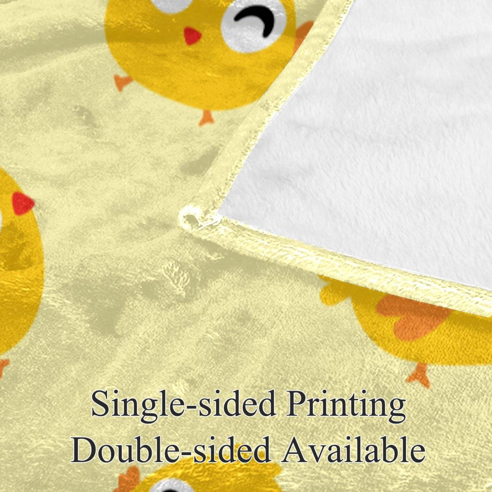 Coperta Morbida Con Stampa Di Pollo Fritto – Leggera In Microfelpa, 127x101 Cm, Regalo Divertente Per Divano E Letto
