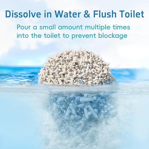 2Bags 5-in-1 Tofu Cat Litter, Mixed Cassava, Bentonite, Baking Soda, SAP, Natural Plant, Fast Clumping, Strong Water Adsorption & Deodorization, No Tracking, Dust-Free, Flushable, (7.9lbs x 2)(7.9lbs * 1 Bag)