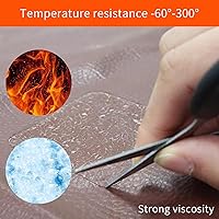 Vista 3 de HIFROM Cinta de reparación transparente para tienda, cinta de reparación de toldo, cinta de reparación de lona duradera súper pegajosa para tienda