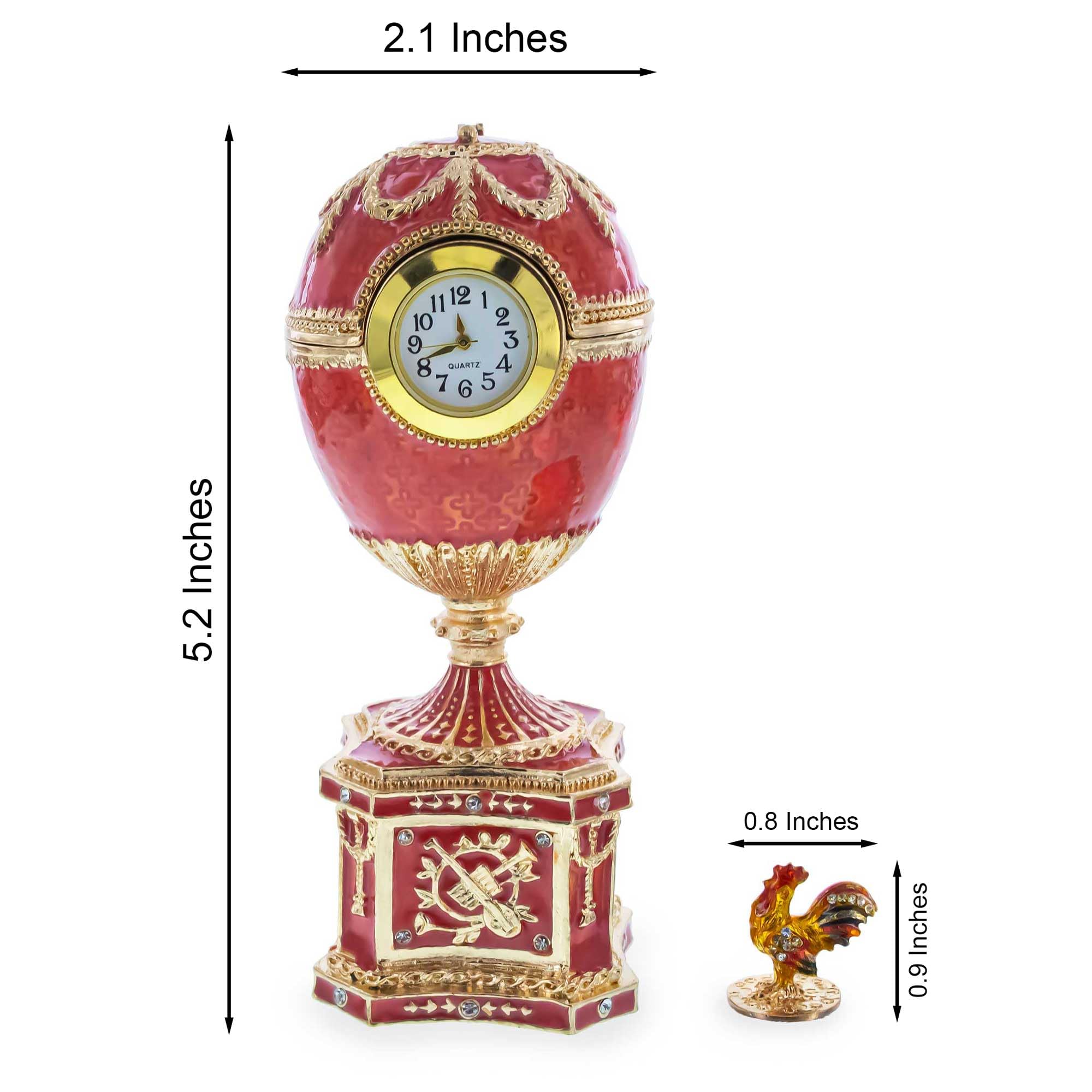 Huevo de Pascua Real Imperial Kelch Chanticleer 1904