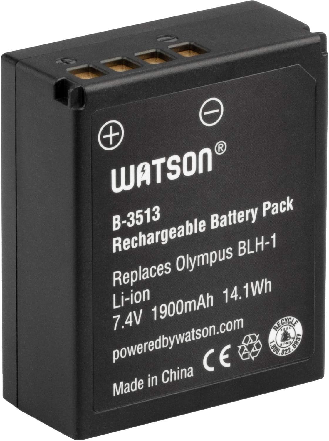 Watson BLH-1 Lithium-Ion Battery Pack (7.4V, 1900mAh)