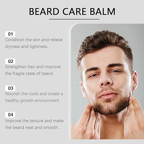 Miniatura 3 de Estimulante para Barba, Apolo Cosmetics Para Barba, Ultra Potente Bálsamo de Crecimiento, New De Barba, Estimulante Barba Hidrata y Fortalece el