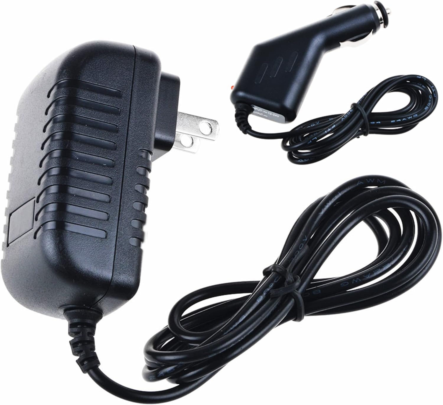 AC+Car Adapter for UPPO PO8003 Multi-Touch Android Tablet PC Power Supply Cord Charger PSU