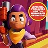Bizak Monsterflex Brawl Stars Collectible Figure, Lion, Super Extendable and Elastic, 13 cm, 10 for Collecting, for Adults, Fans, Collectors and Children from 8 Years (64390009-9)