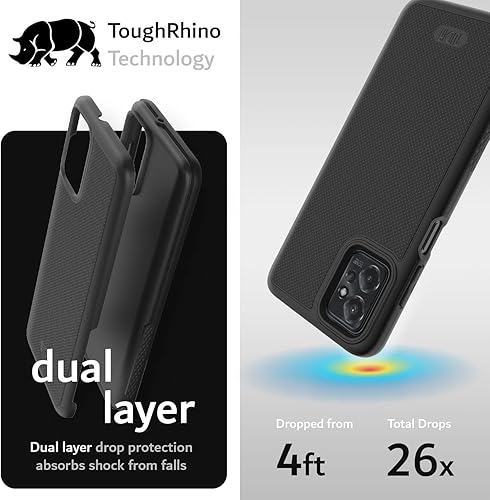 Vista 59 de TUDIA MergeGrip - Funda protectora diseñada para Motorola Moto G 5G 2023 XT-2313 – [prueba de caídas de grado militar] a prueba de golpes, delgada