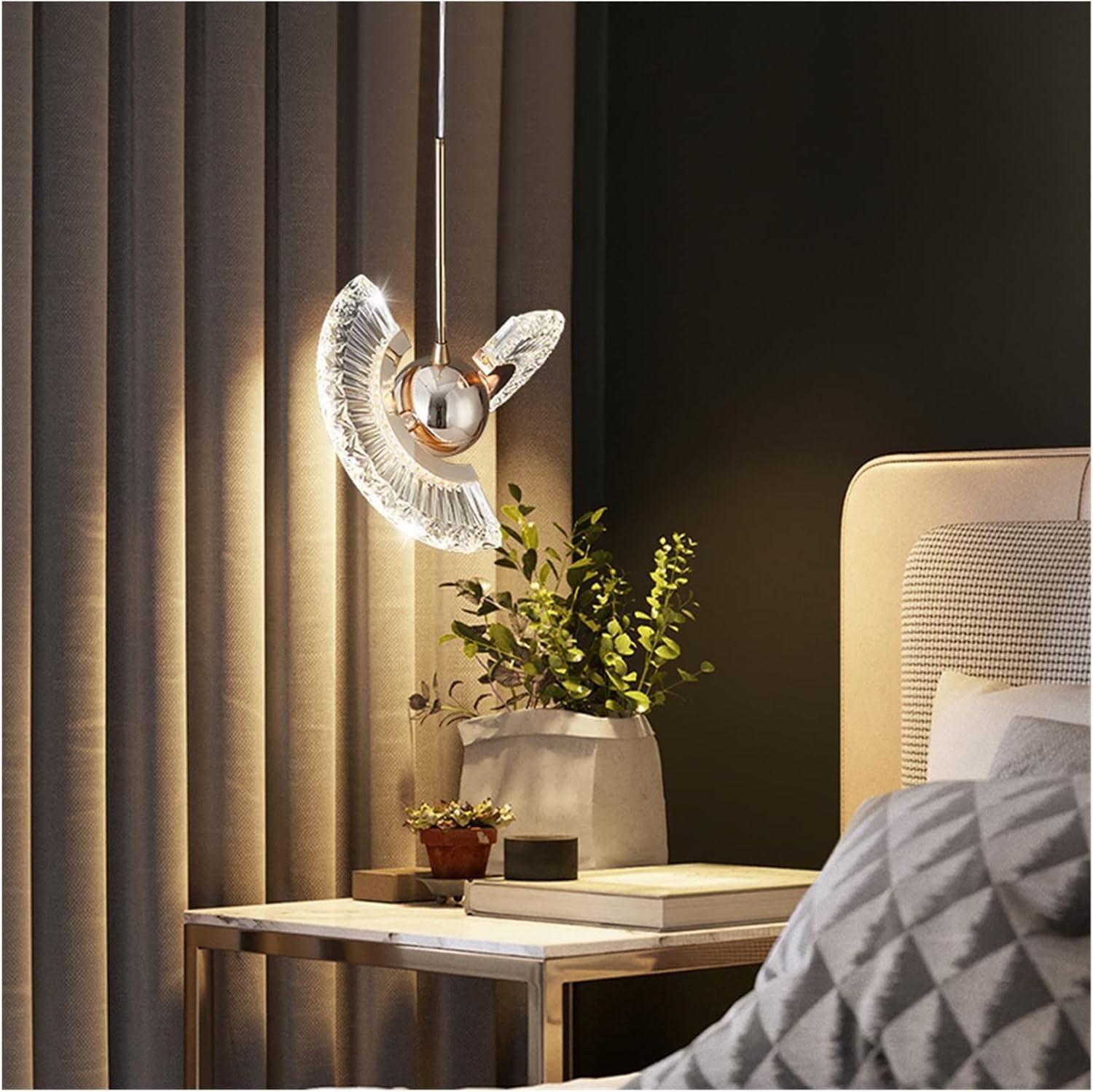 Lustre LED moderne pour table de salle à manger et éclairage suspendu design de cuisine - 7