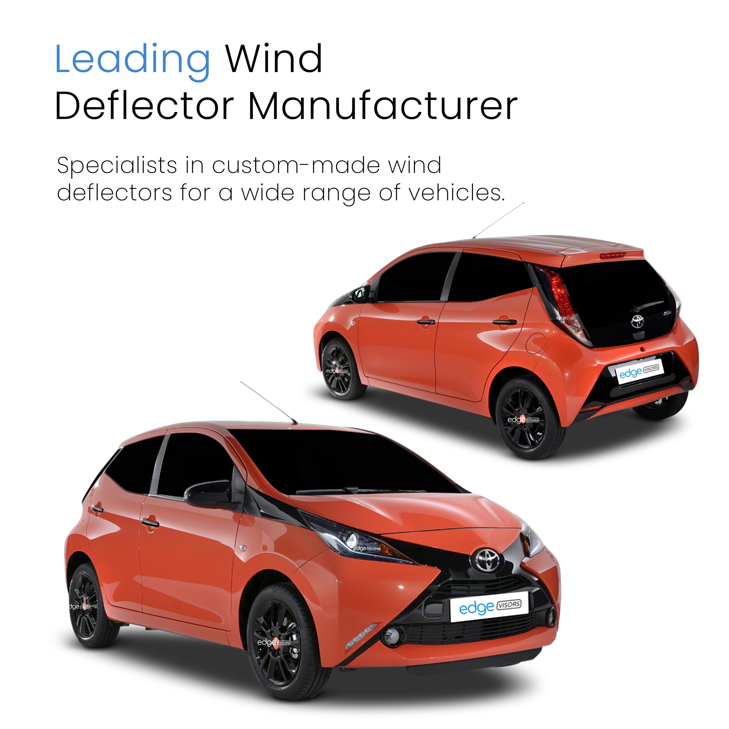 Heko Car Sun Wind Deflectors Deflectors for Citroën C1 for sale