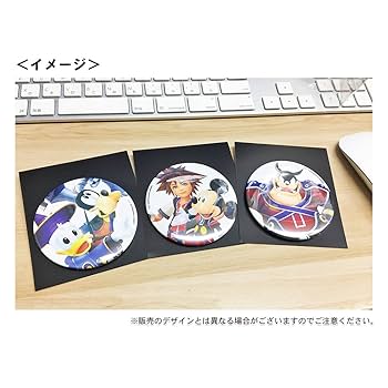 Amazon.co.jp: キングダム ハーツ 缶バッチ φ7.5cm ミッキー