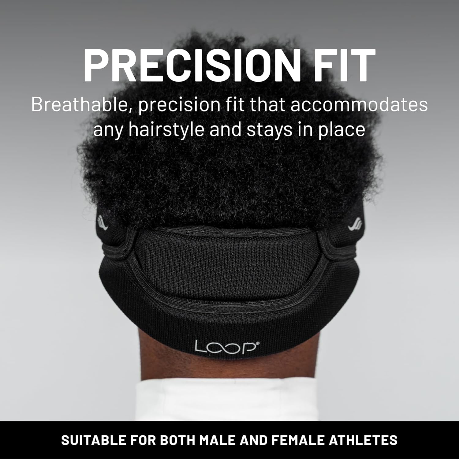 Guardian Loop - Soft-Shell, Non-Tackle Headband for Multiple Sports - Comfortable, Breathable & Moisture Wicking - Use for 7v7, Flag Football, Field Hockey & Cheerleading