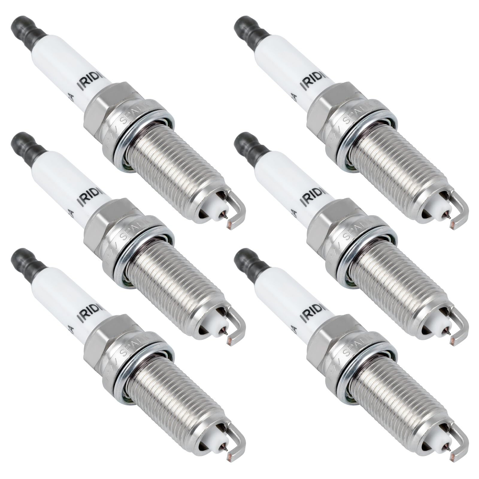 SCITOO Iridium Platinum Spark Plugs (6 pcs)