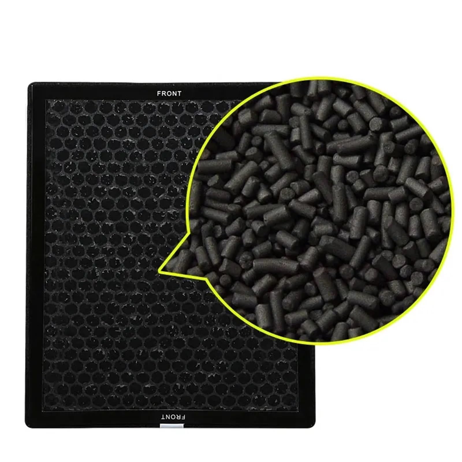 HUILA FY2422 FY2420 Pour Purificateur D'air dla AC2882 AC2887 AC2889 AC3822 Filtry HEPA Et Charbon Actif Kompatybilne(Size:HEPA and carbon)