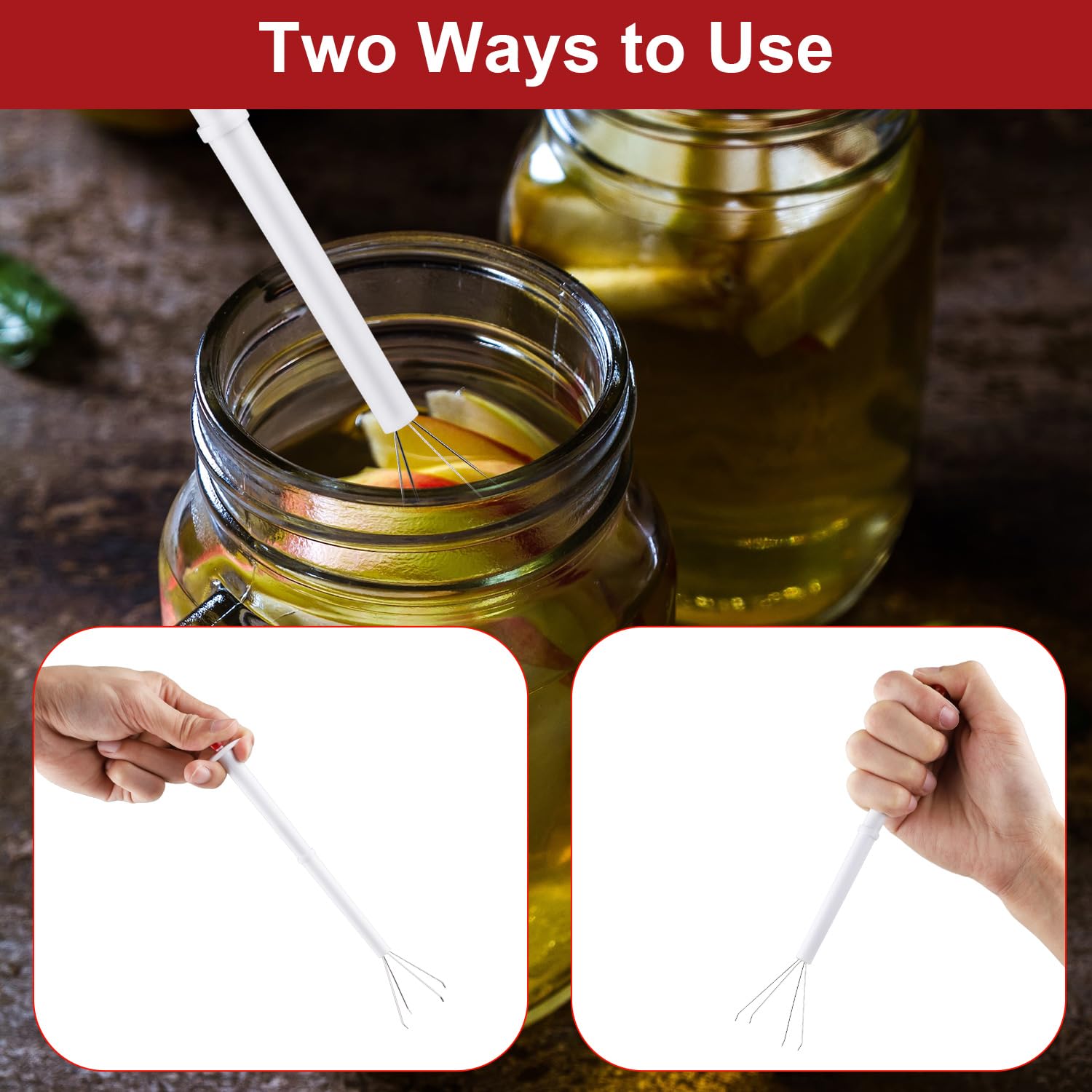 Fourchette De Pot De Cornichon, Outil De Saisie De Cornichons Pour Pot