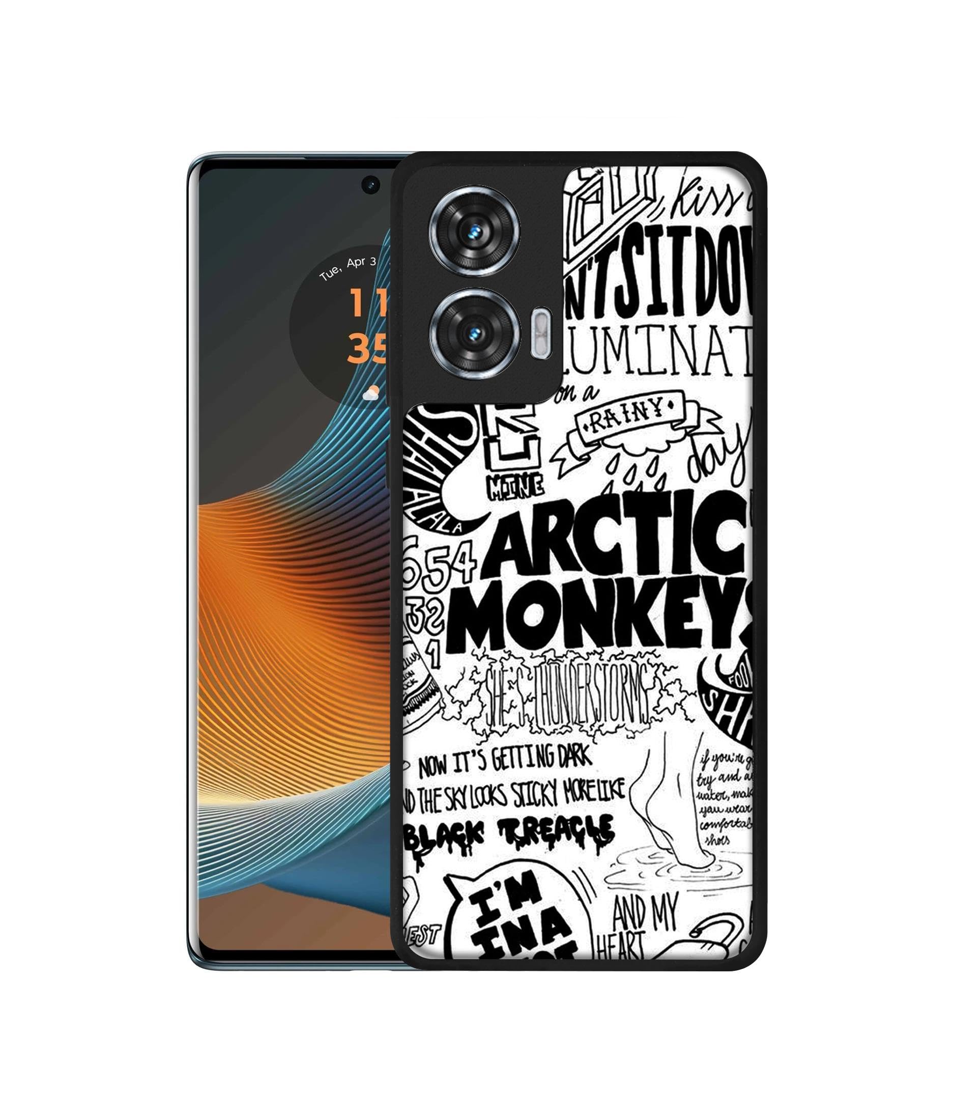 Casotec Arctic Monkeys Pattern Design Premium 2D UV Printed PC Back Case Cover for Motorola Edge 50 Fusion 5G (B0D6Z7KQWG) Amazon Price History, Amazon Price Tracker