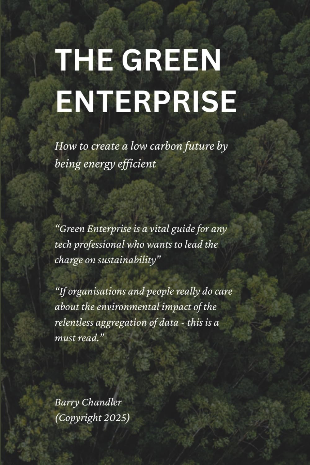 The Green Enterprise: How to create a low carbon future by being energy efficient