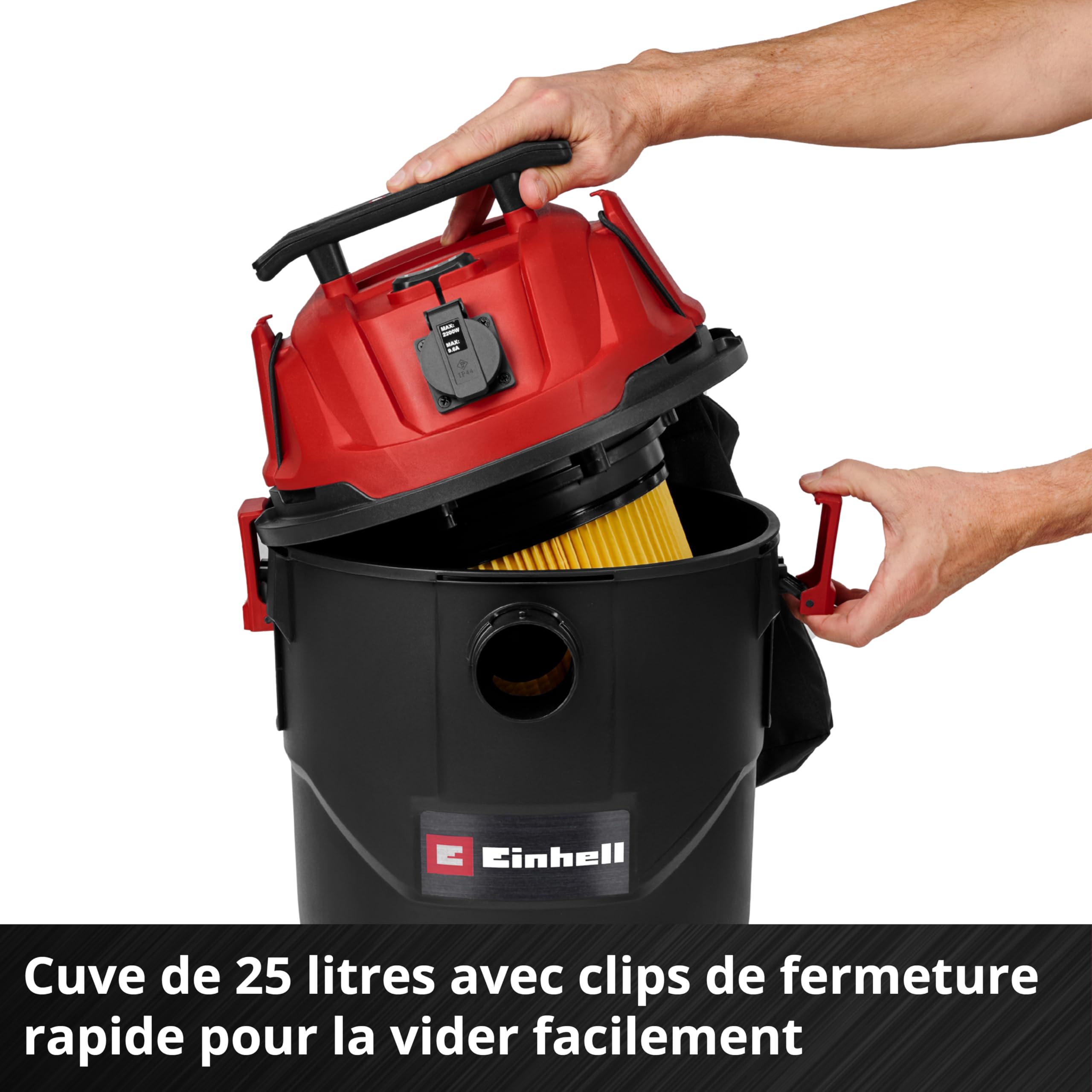 Einhell Aspirateur Eau et poussière TC-VC 2555 A