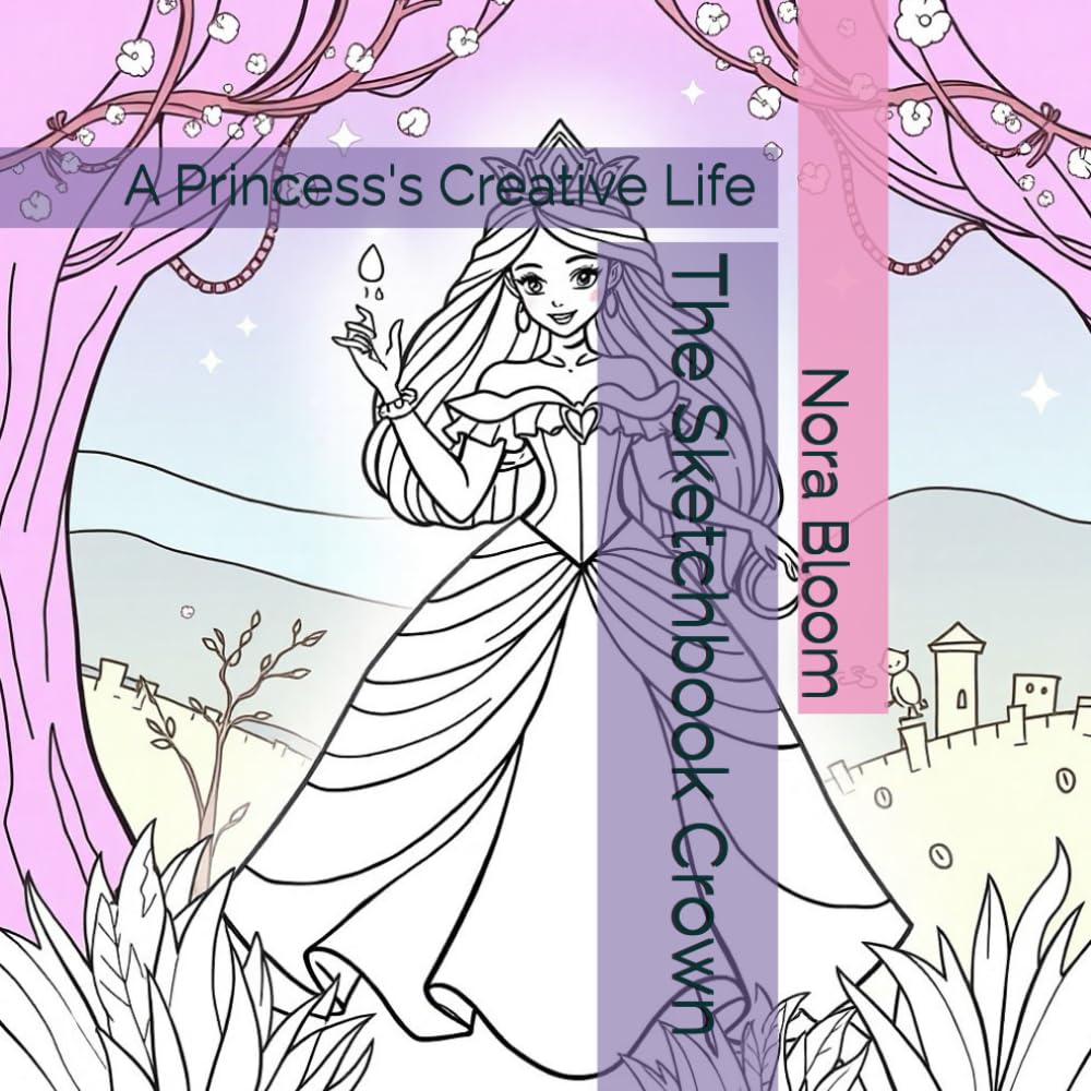 The Sketchbook Crown: A Princess's Creative Life (Coloring Books)