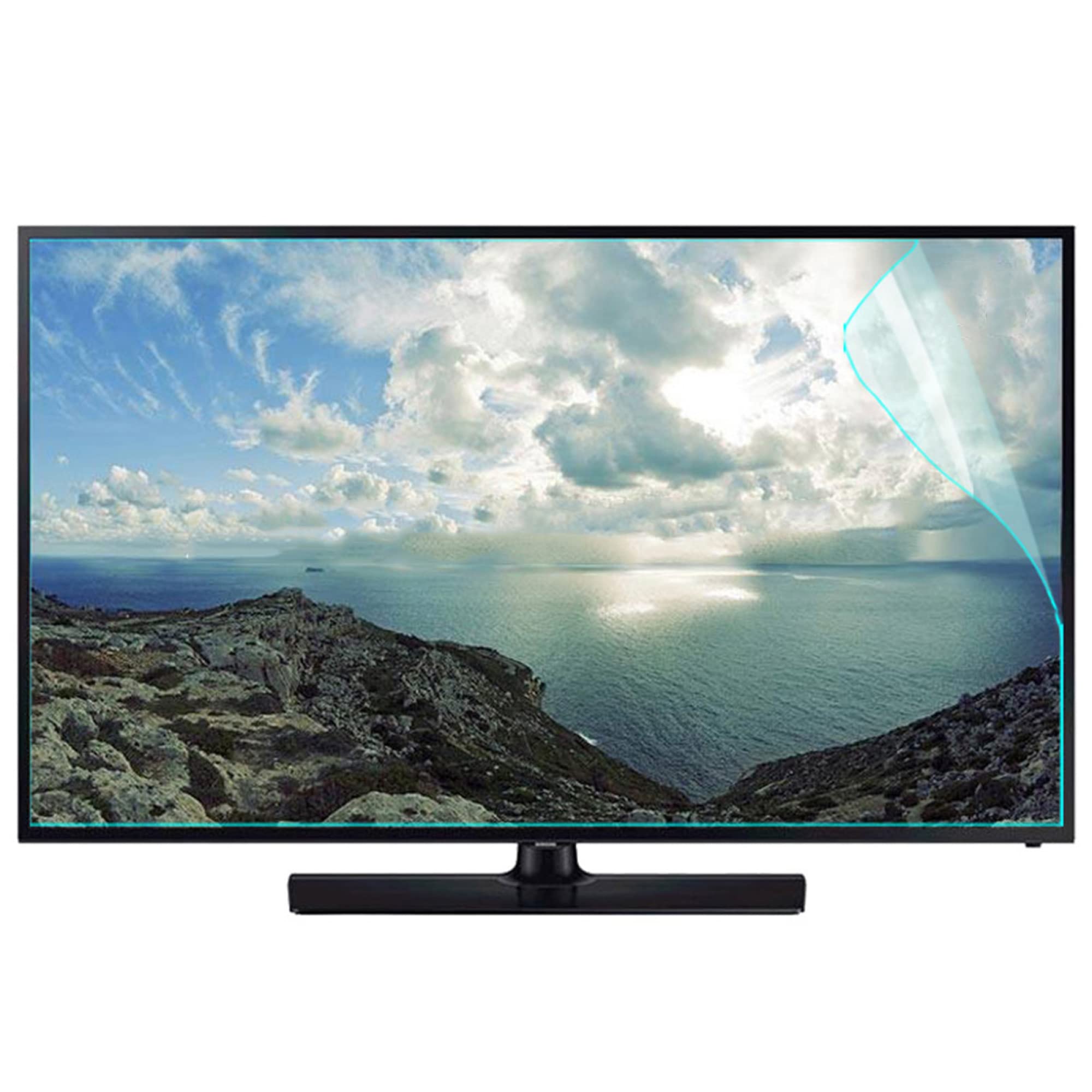 Filtre lumière bleue et anti-reflet pour grand écran TV LED LCD 49"