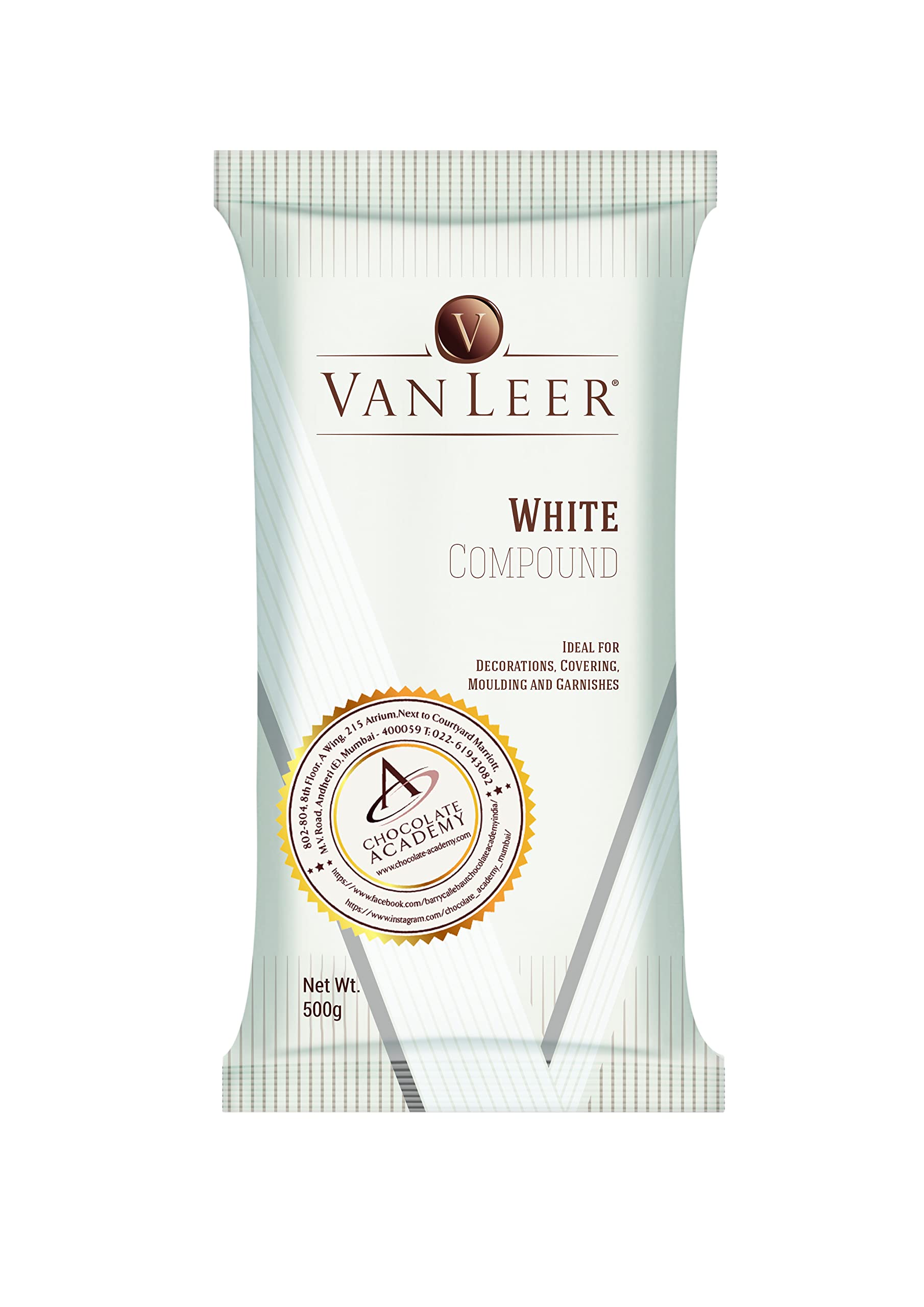 Hamapz Vanleer White Compound 500gm x 2 Pack | Chocolate Compounds Slab Ideal for Baking Home Made Chocolates, Cakes, Muffins, Brownies, Cookie (B0BSV3JJGV) Amazon Price History, Amazon Price Tracker