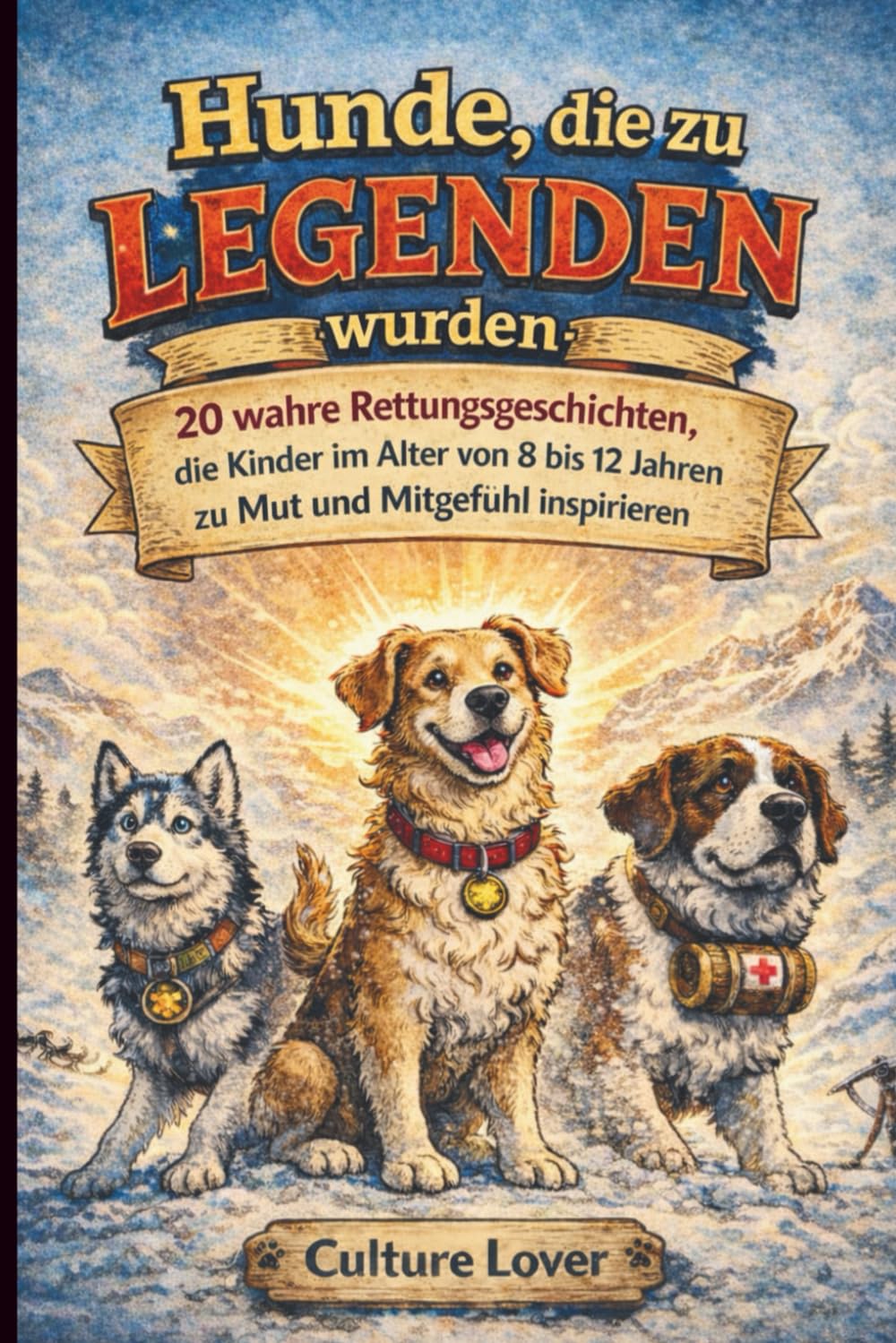 Hunde, die zu Legenden wurden: 20 wahre Rettungsgeschichten, die Kinder im Alter von 8 bis 12 Jahren zu Mut und Mitgefühl inspirieren
