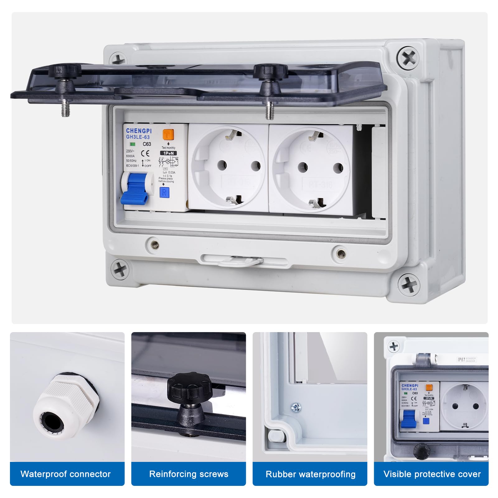 Scatola Elettrica Con Chiusura A Chiave - Foto 7