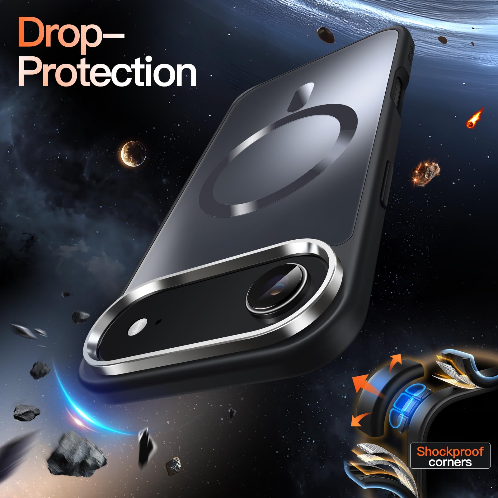 JETech Coque Agnétique Pour Google Pixel 8 Pro 6,7 Pouces 2023