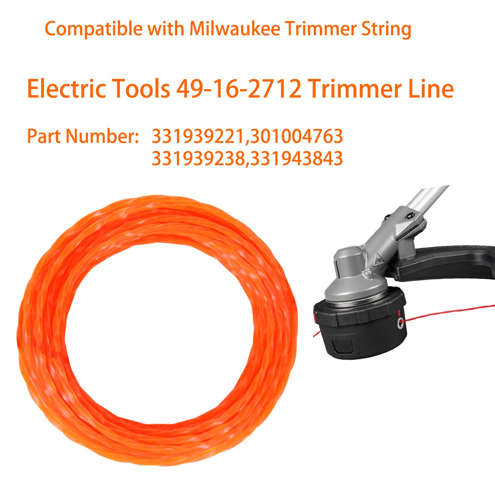 Amazon.com : THTEN 49-16-2712 Trimmer Line 138Ft 0.080