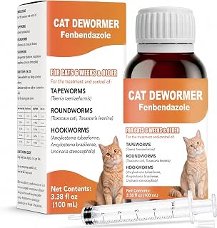 Liquid cat and kitten dewormer