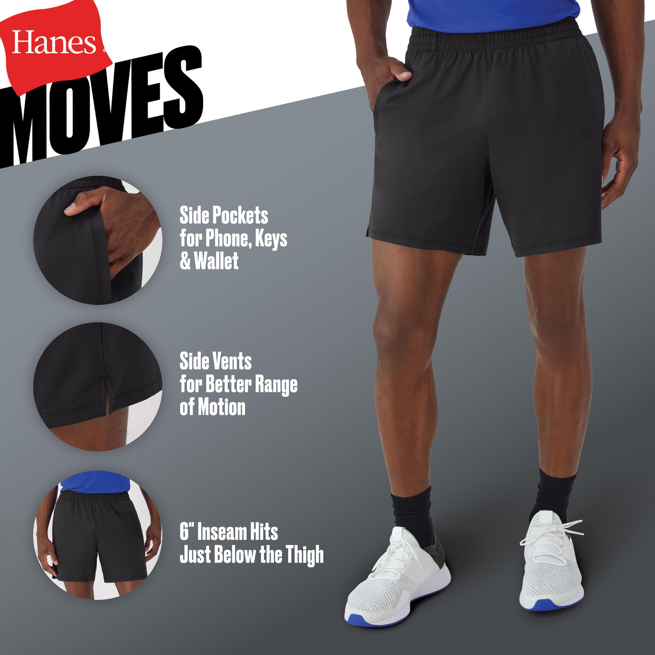 Hanes Pantalones Cortos para Hombre