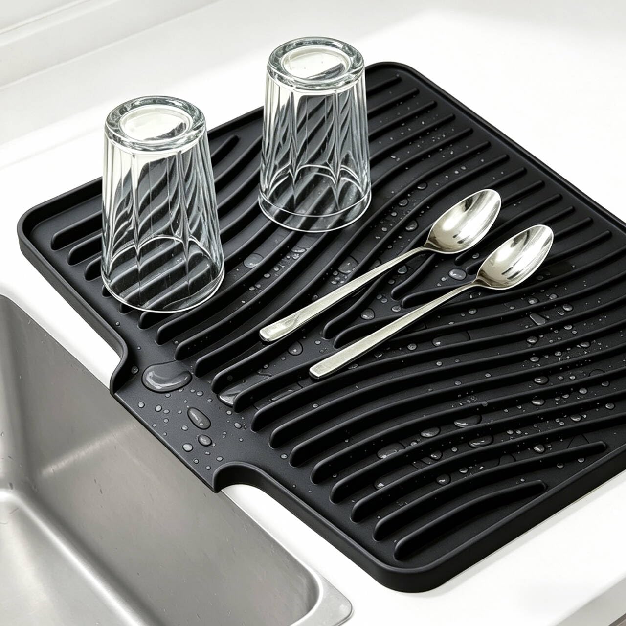 Kitchen Sink Splash Guard - Prevent Messes! -7 Kitchen Sink Splash Guard - Prevent Messes! -7