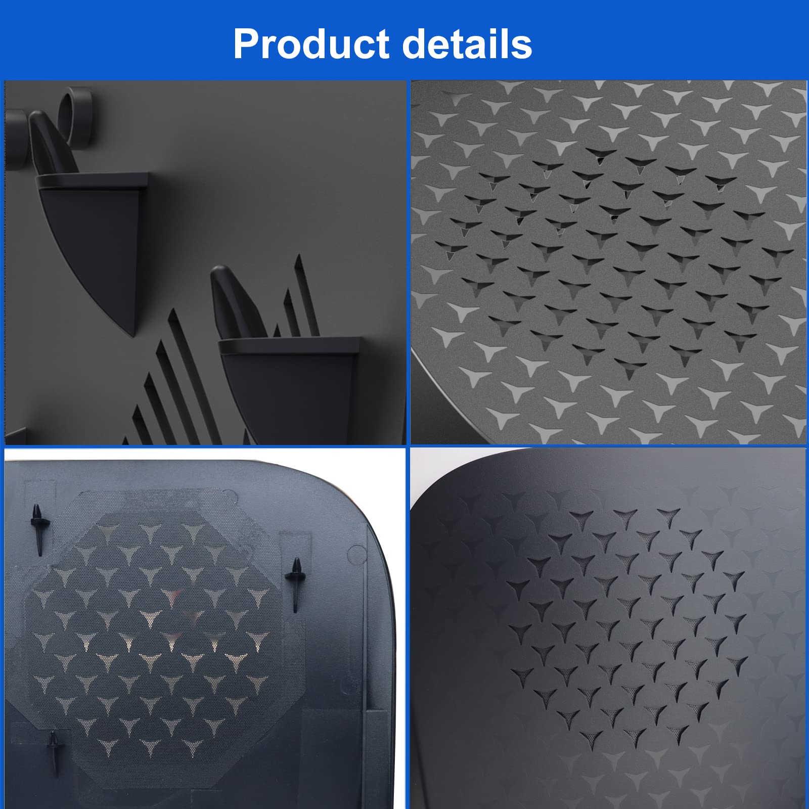 Piastre frontali per console PS5, accessori Playstation 5 con ventole, con filtro antipolvere per prese d'aria di raffreddamento, custodia antiurto in ABS - edizione digitale