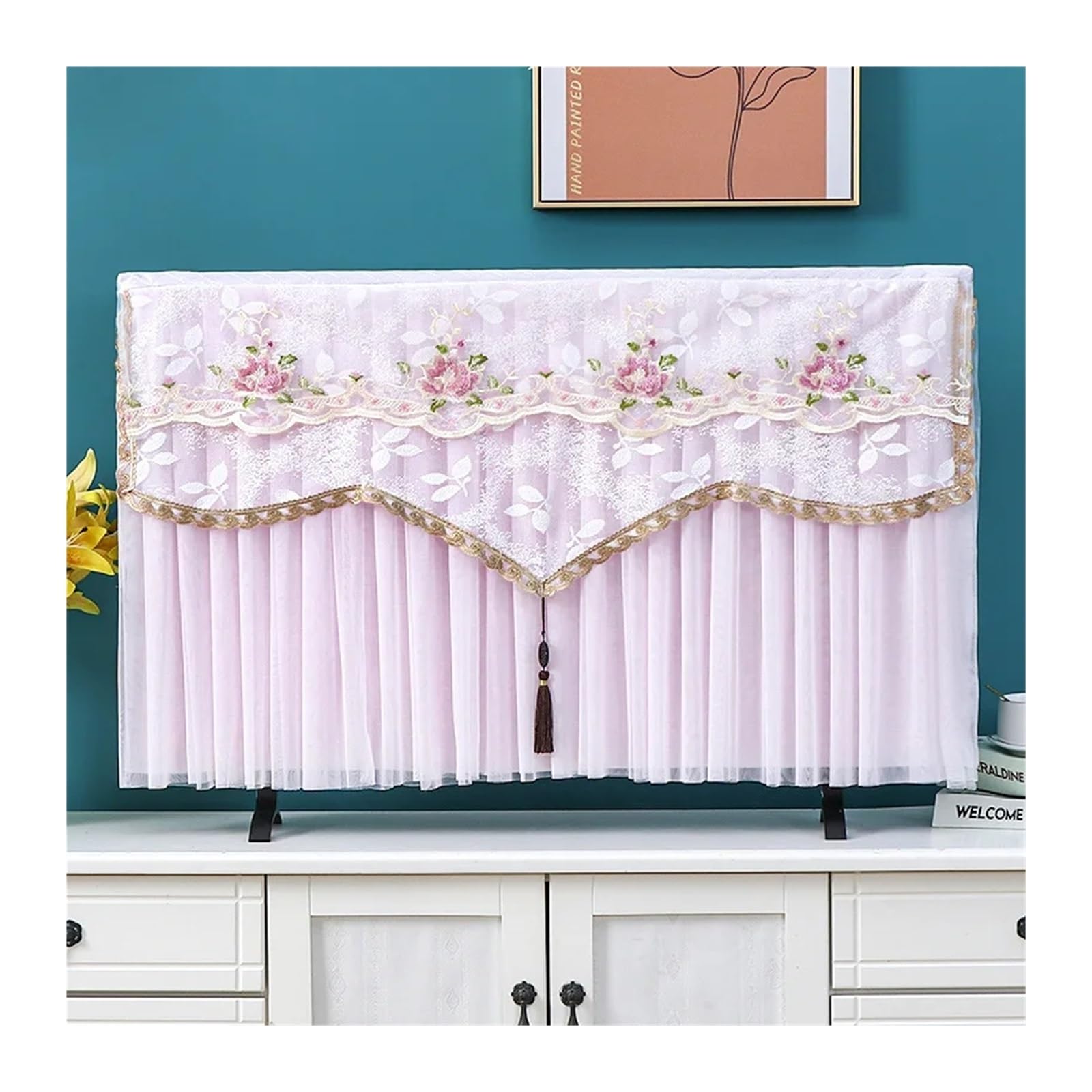 TV Cover TV Cover Lace 38 42 55 65 60 Inch Cloth