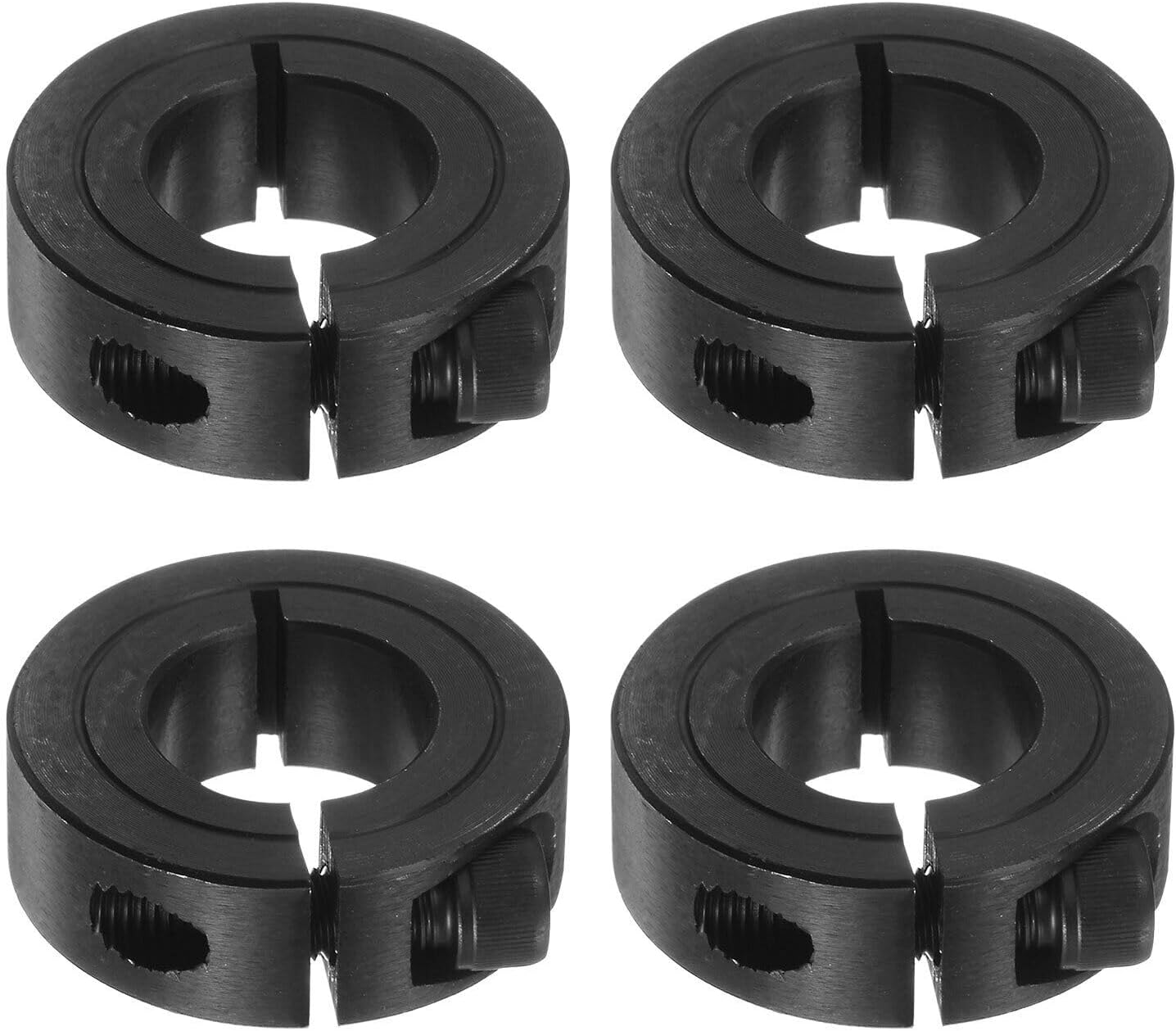 Toolparts And Accessories 4pcs Single Split Shaft Collar 3/4" Bore 1-1/2" OD 1/2" Width Clamp-On Collar (#CN#130824-13821)